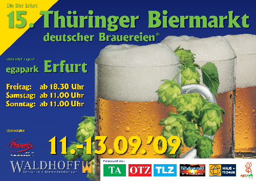 15. Th�ringer Biermarkt
